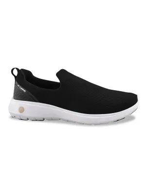 CAMP WAY Black Men's Walking Shoes