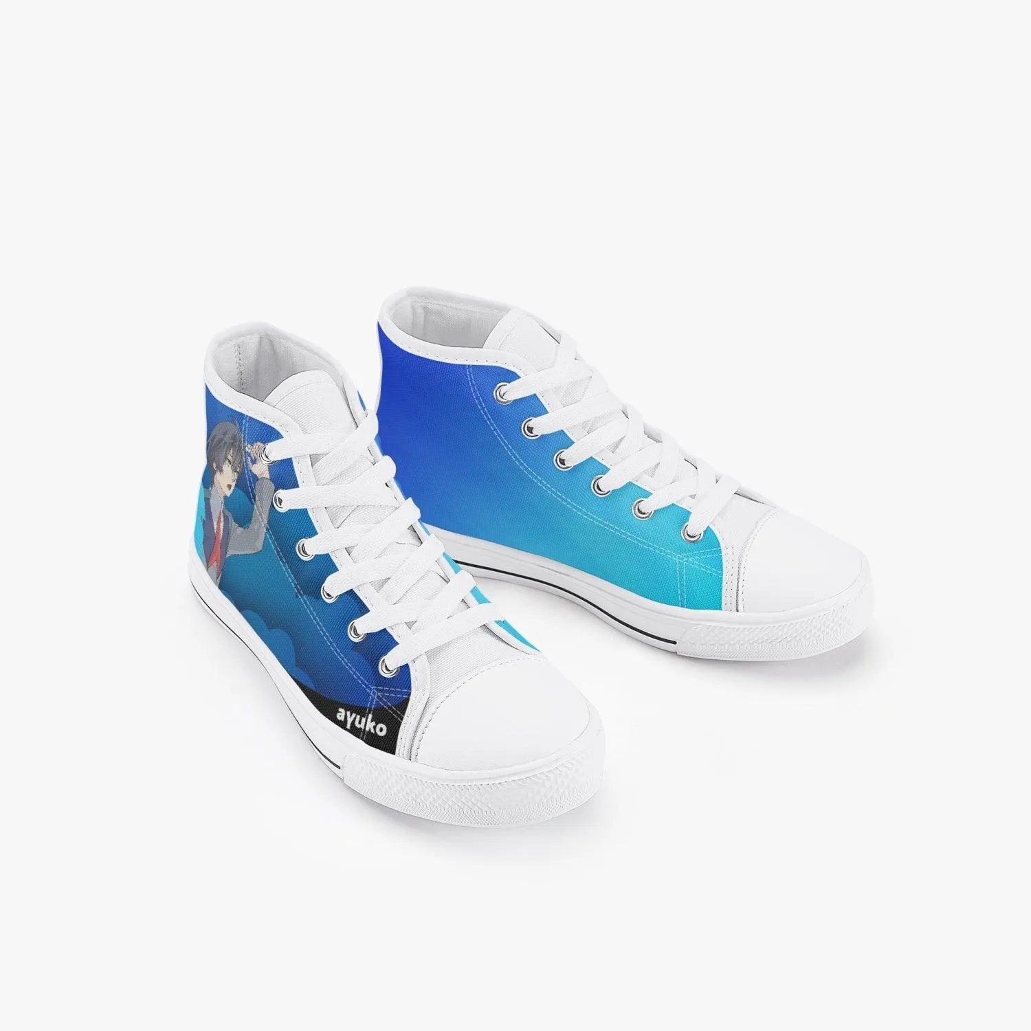 Darling in The Franxx Hiro Kids A-Star High Anime Shoes