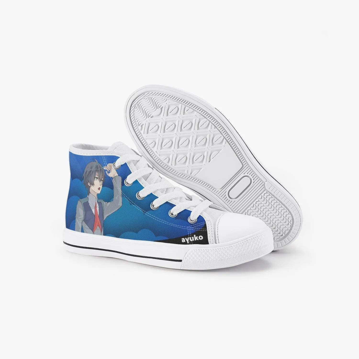 Darling in The Franxx Hiro Kids A-Star High Anime Shoes