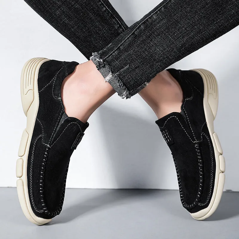 Men's Leather Loafer Casual Outdoor Shoes | 20216