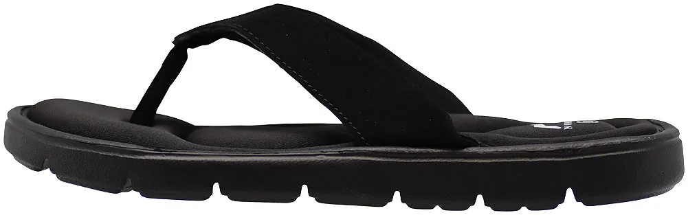 Norty Mens Memory Foam Footbed Comfortable and Casual Sandal Slip On Shoe