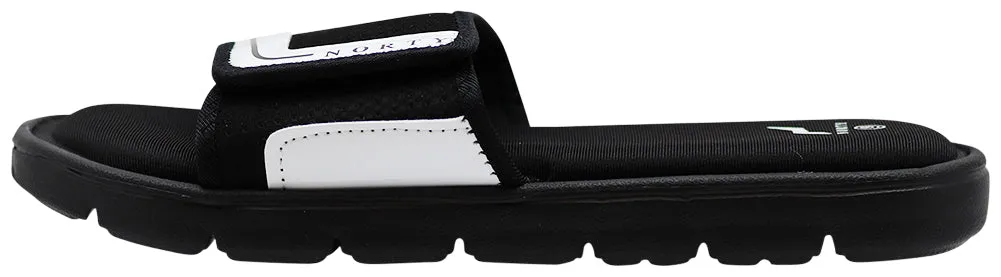 Norty Mens Memory Foam Footbed Comfortable and Casual Sandal Slip On Shoe