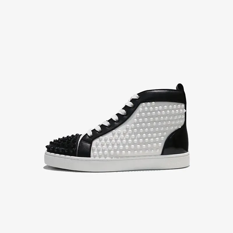 Sneakers Spikes Bi-color High Top