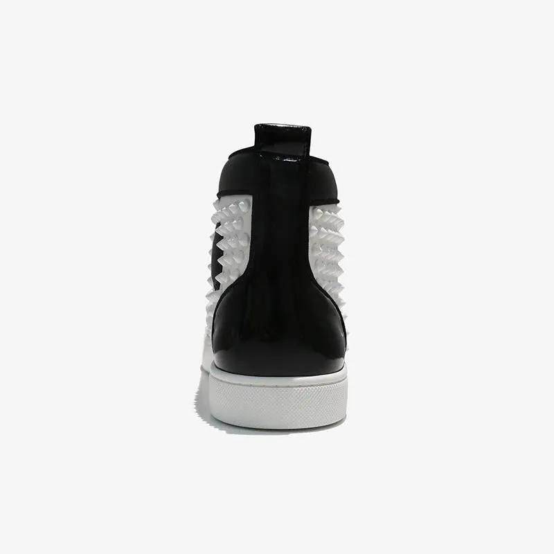 Sneakers Spikes Bi-color High Top