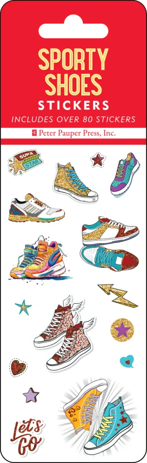Sporty Shoes Sticker Set